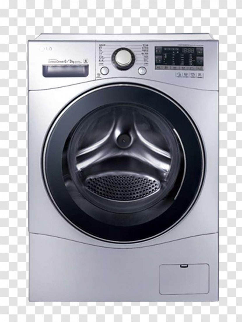 Washing Machine Home Appliance LG Corp Laundry Clothes Dryer - Major - Appliances Transparent PNG