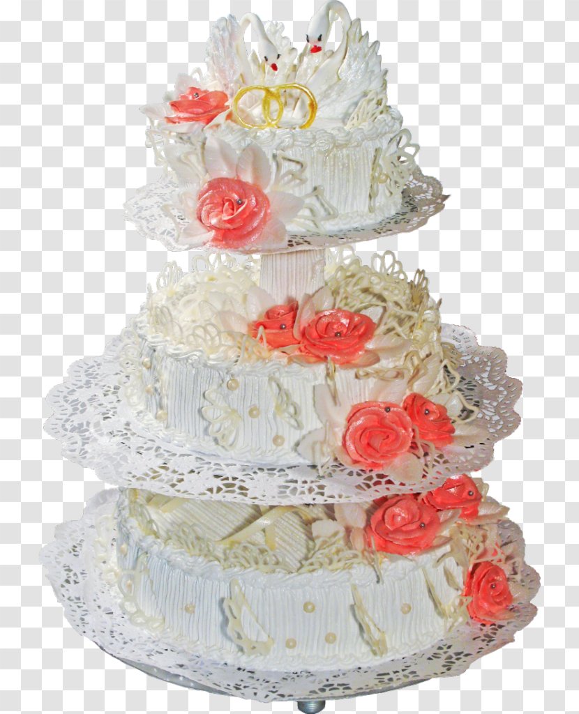 Wedding Cake Torte Frosting & Icing Cupcake Layer - Sugar Paste Transparent PNG