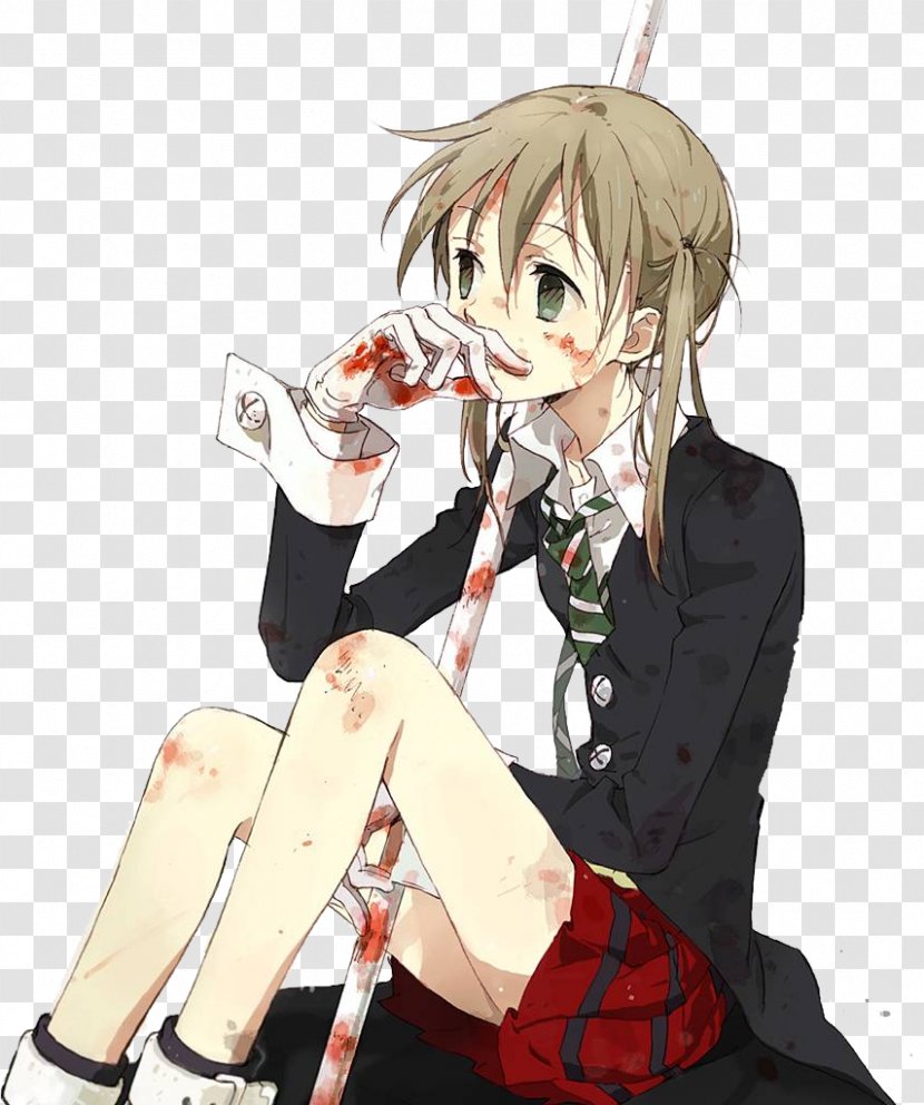 Maka Albarn Soul Eater Evans Fan Art Spirit - Silhouette Transparent PNG