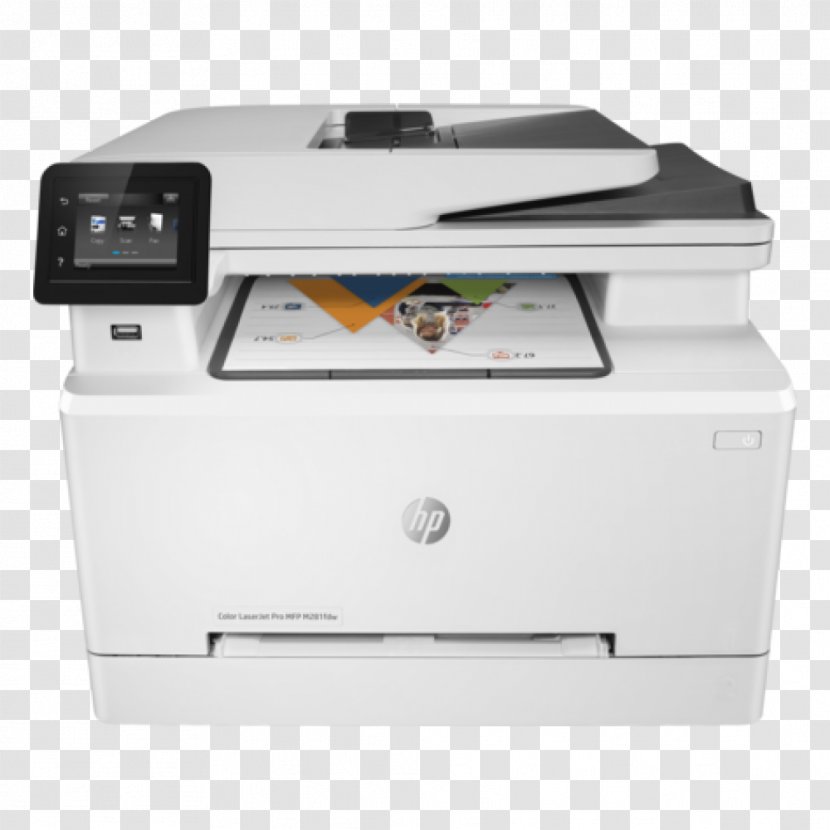 Hewlett-Packard HP LaserJet Pro M281 Multi-function Printer Laser Printing - Hp Laserjet M181 - Automatic Document Feeder Transparent PNG