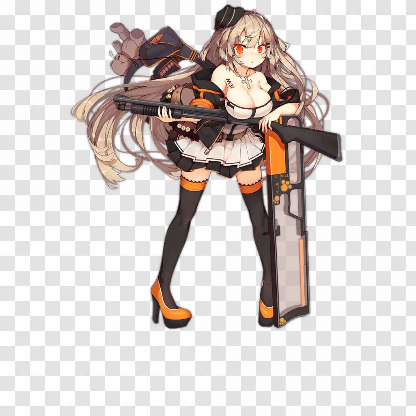 Girls' Frontline Ithaca 37 Commanders Cosplay - Watercolor - Calico Girls Transparent PNG