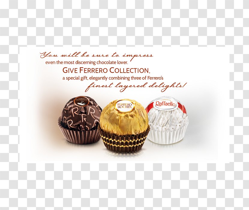 Ferrero Rocher Praline Raffaello Chocolate SpA - Petit Four Transparent PNG