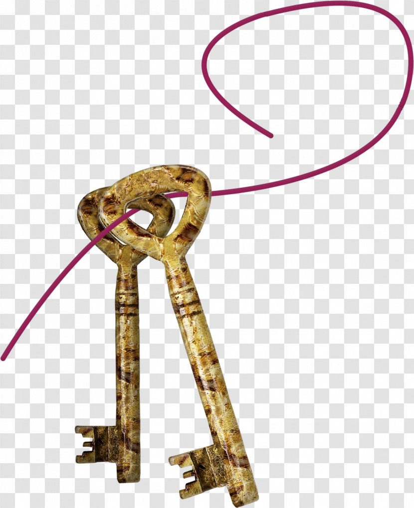 Rope - Tassel - Gold Key Transparent PNG