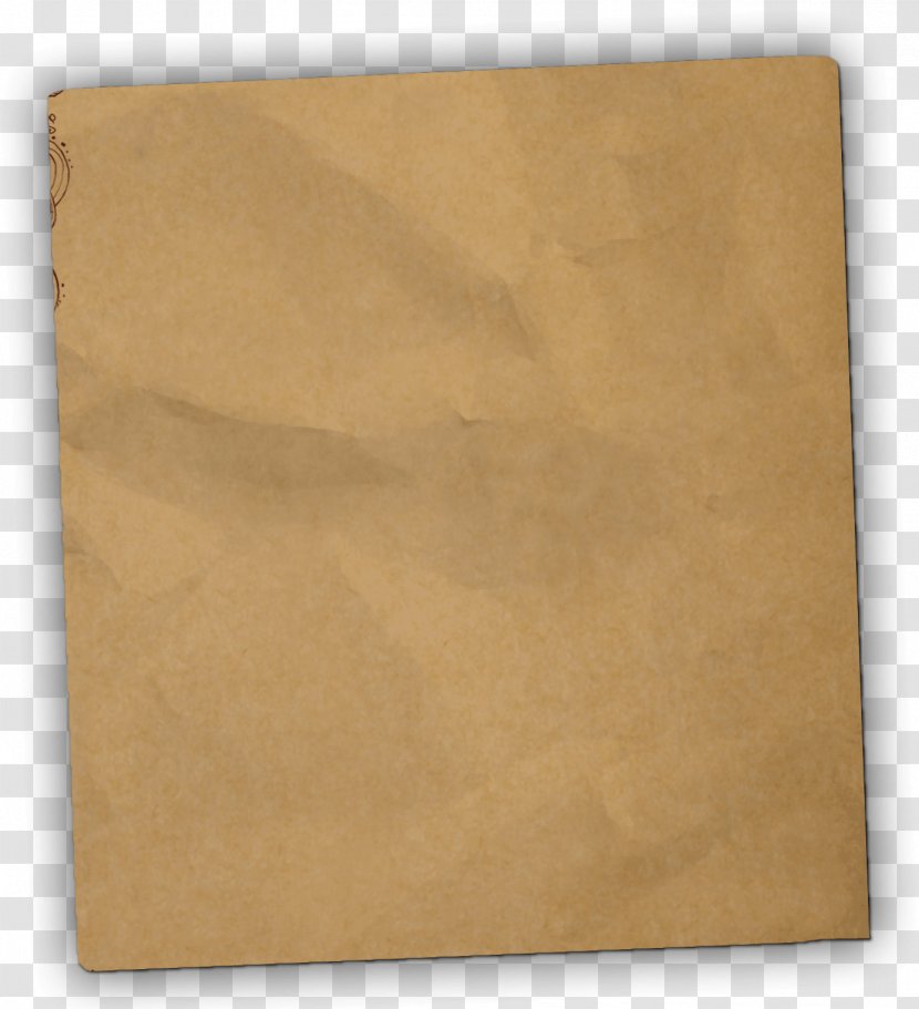 Paper Rectangle - Material - Brown Transparent PNG