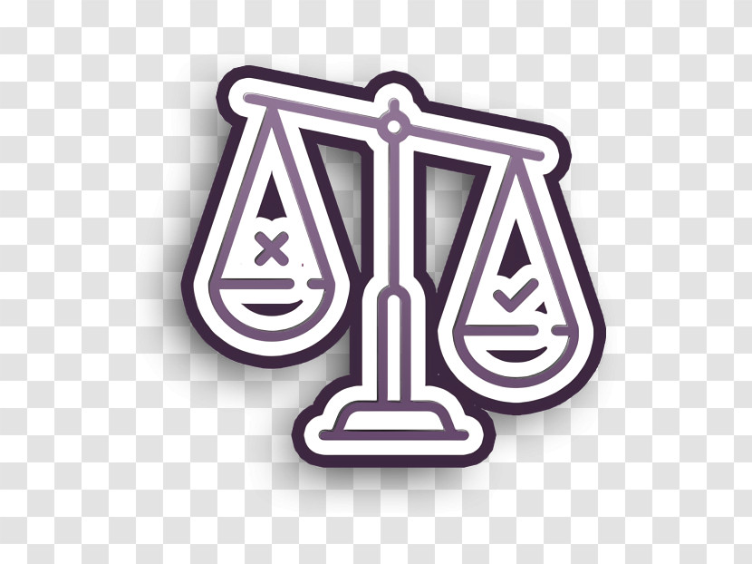 Scale Icon Ethics Icon Transparent PNG