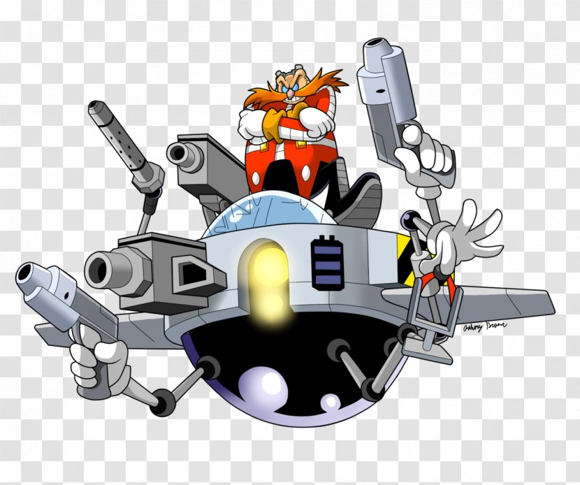 Doctor Eggman Sonic The Hedgehog CD Model Sheet - Machine - Egg Roll Transparent PNG