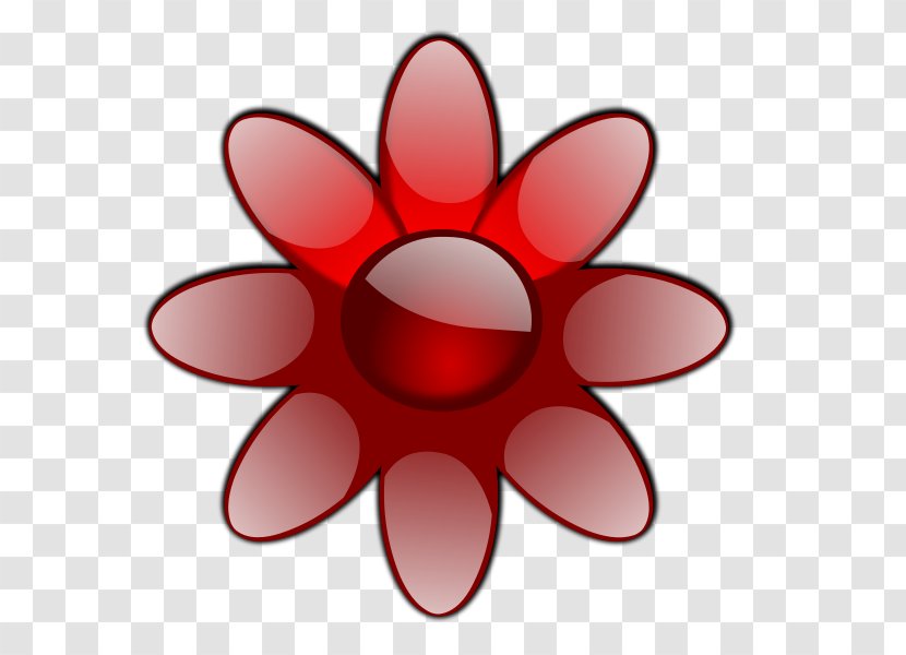 Flower Red Clip Art - Magnolia Transparent PNG