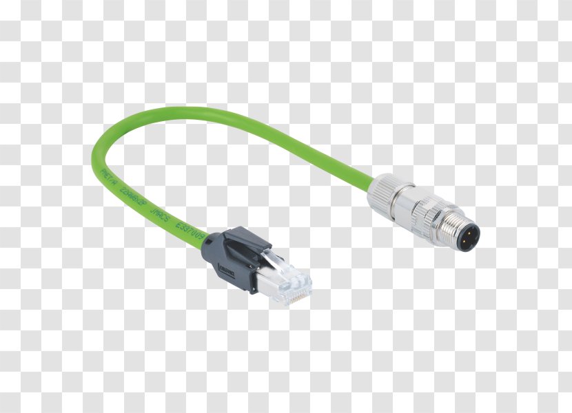 Network Cables Electrical Cable Connector Ethernet PROFINET - Crimping Transparent PNG