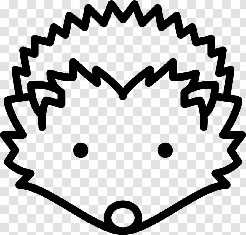 Hedgehog - Line Art - Head Transparent PNG