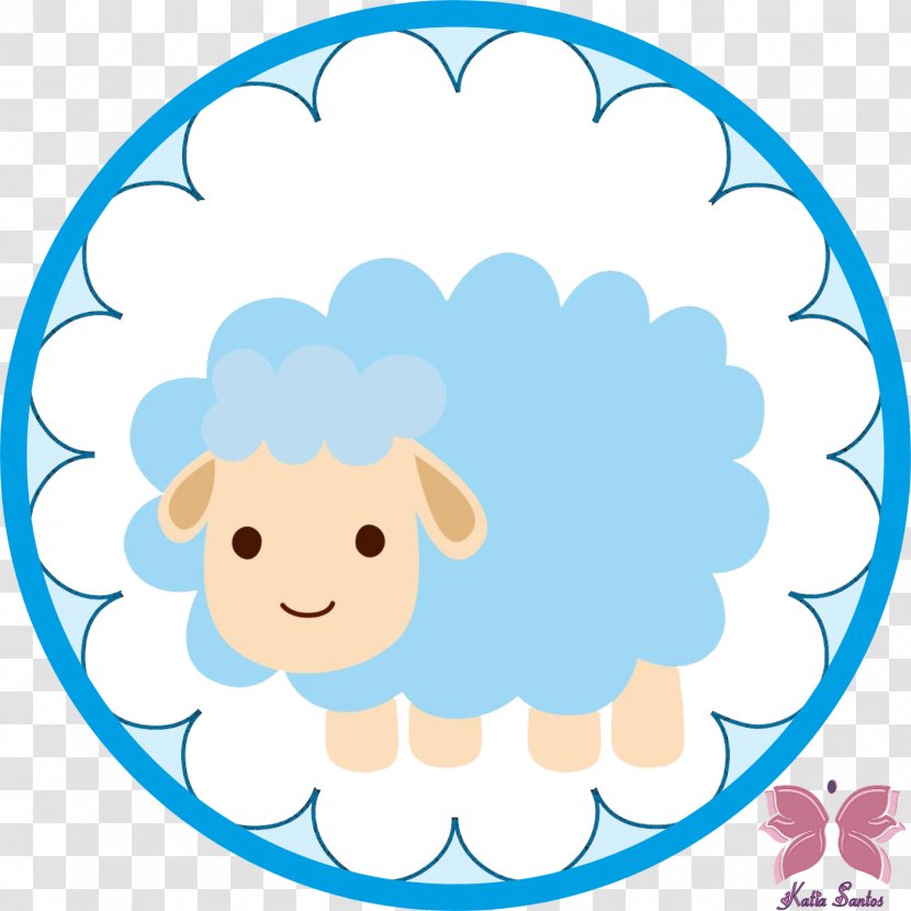 Sheep Baby Shower Convite Party Clip Art - Centrepiece - Creative Transparent PNG