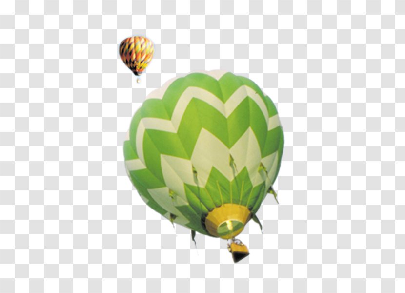 Hot Air Balloon Clip Art - Double Twelve Promotions Green Transparent PNG