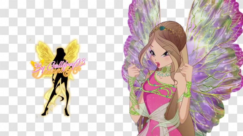 Stella Flora Winx Club WOW: World Of - Butterfly - Season 2 Art ClubSeason 6Others Transparent PNG