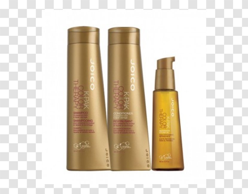 Joico K-PAK Color Therapy Shampoo Conditioner K-Pak Restorative Styling Oil 21.5ml Deep Penetrating Reconstructor Hair - Kit Spray Transparent PNG