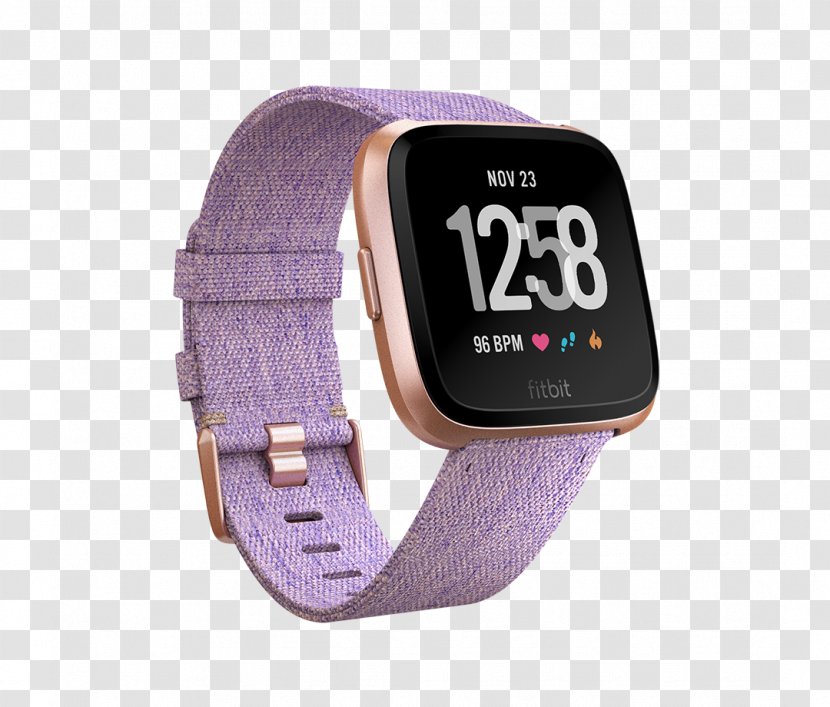 Fitbit Versa Activity Tracker Smartwatch Physical Fitness - Wearable Technology Transparent PNG