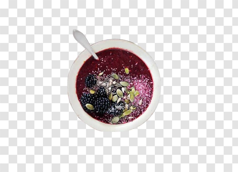 Smoothie Breakfast Axc3xa7axc3xad Na Tigela Berry Muesli - Veganism - Mulberry Purple Rice Transparent PNG