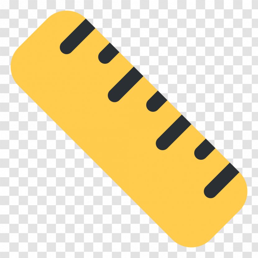 Emojipedia Ruler Emoji Domain Sticker - Movie Transparent PNG