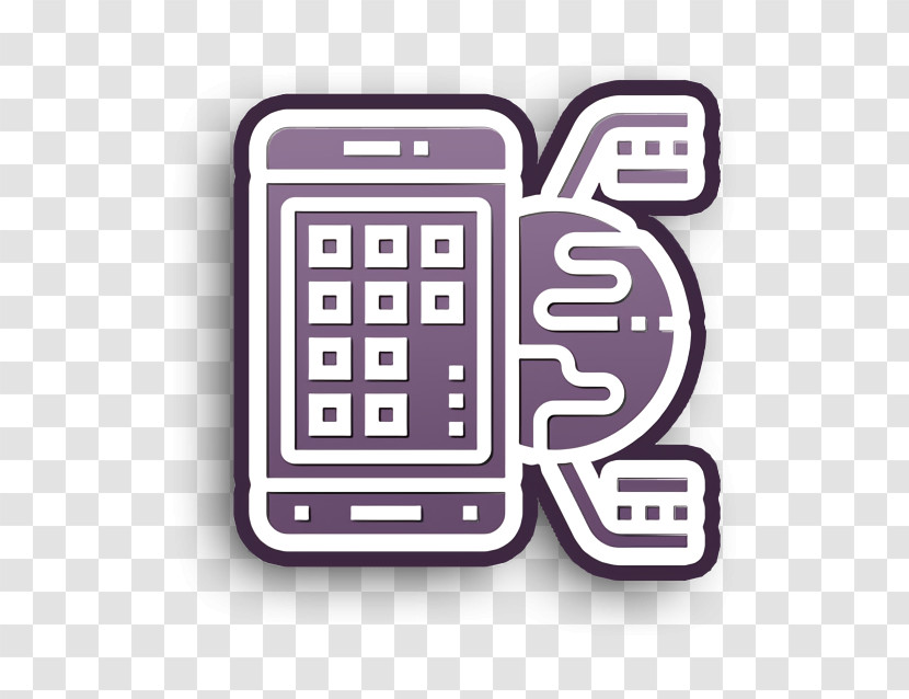 Modern Icon Artificial Intelligence Icon Smartphone Icon Transparent PNG