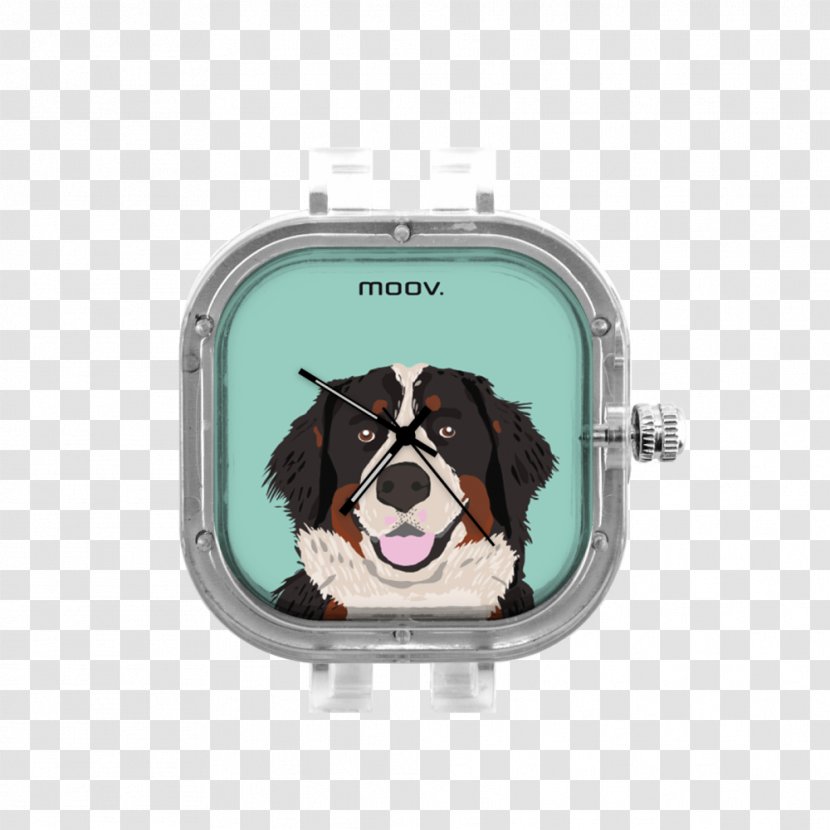 Puppy Moovwatches Bracelet Clock - Dog Transparent PNG