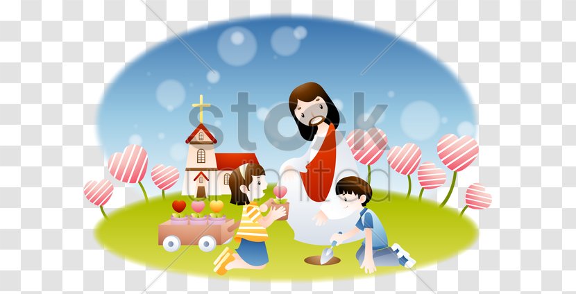 Child Christianity Cartoon - Bible Transparent PNG