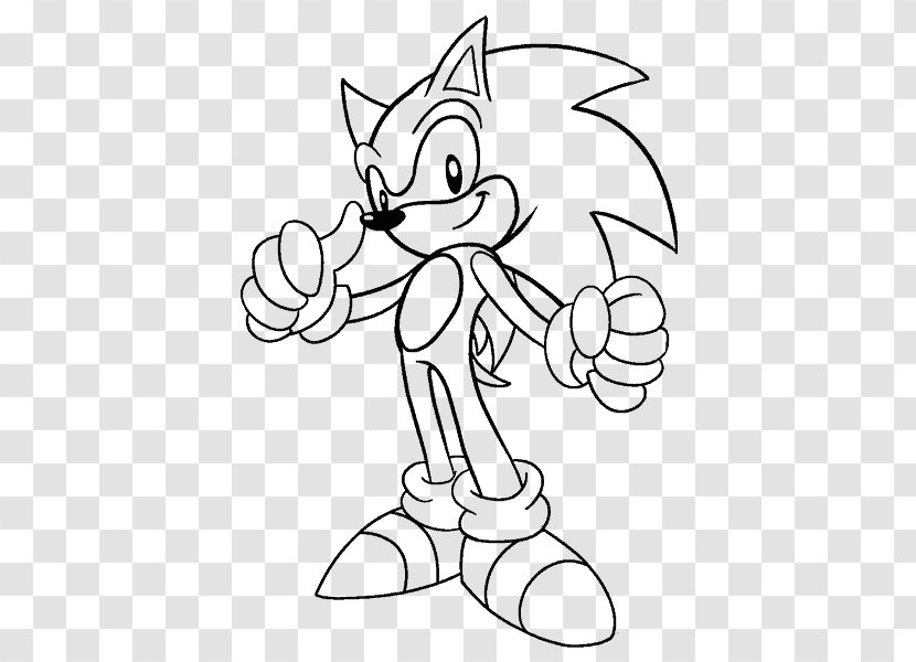 Sonic The Hedgehog Drawing Cream Rabbit - Flower Transparent PNG