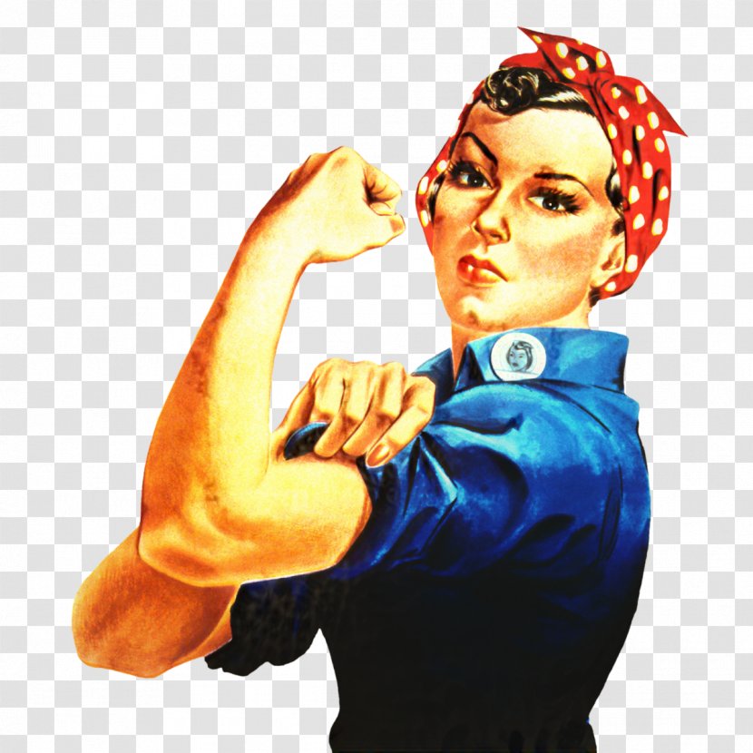 Geraldine Doyle We Can Do It! Rosie The Riveter Illustration Image - Fictional Character - It Transparent PNG