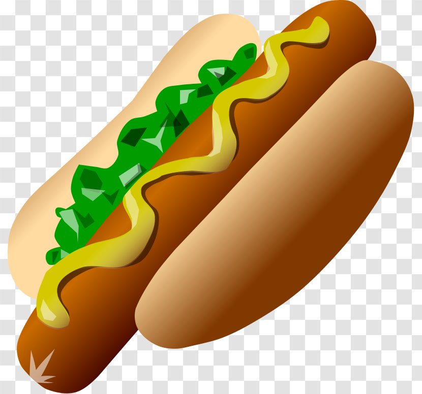 Hot Dog Hamburger Fast Food French Fries Barbecue - Cliparts Transparent PNG