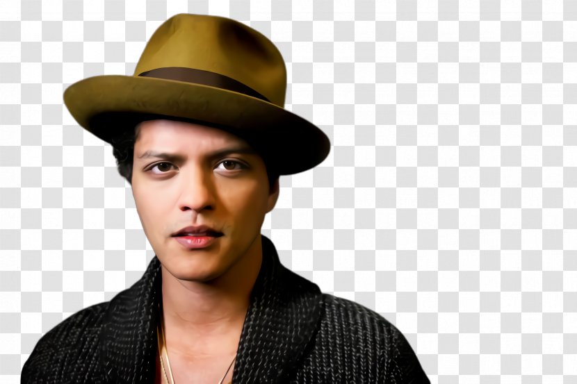 Hat Cartoon - Bruno Mars - Bowler Gentleman Transparent PNG
