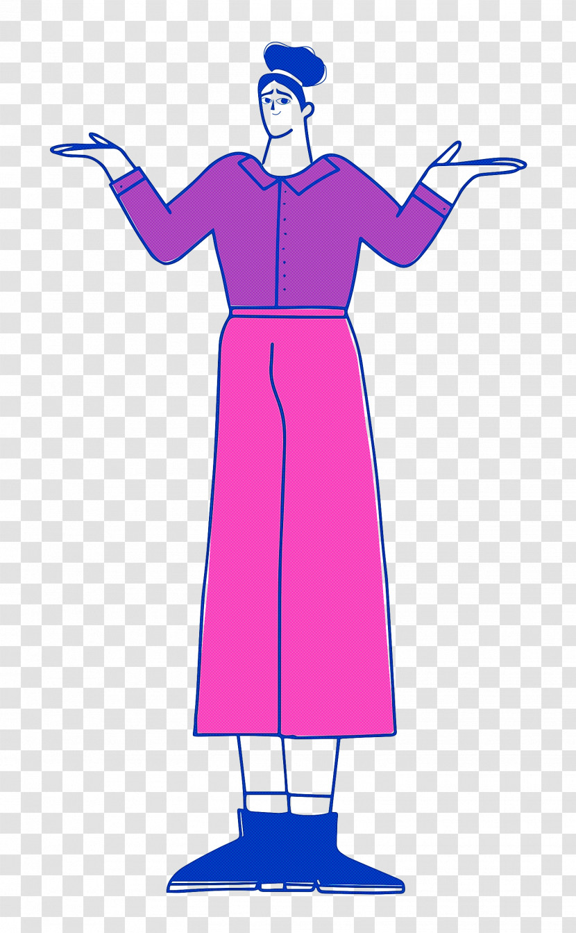 Girl Standing Transparent PNG