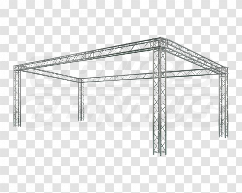 Truss Aluminium Structure Light Roof - Timber Transparent PNG