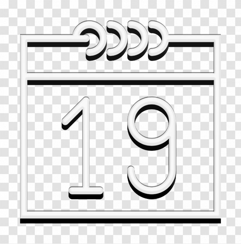 Calendar Icon Essential Set - Symbol - Logo Rectangle Transparent PNG
