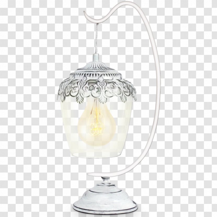 Watercolor Holiday - Table - Silver Lantern Transparent PNG