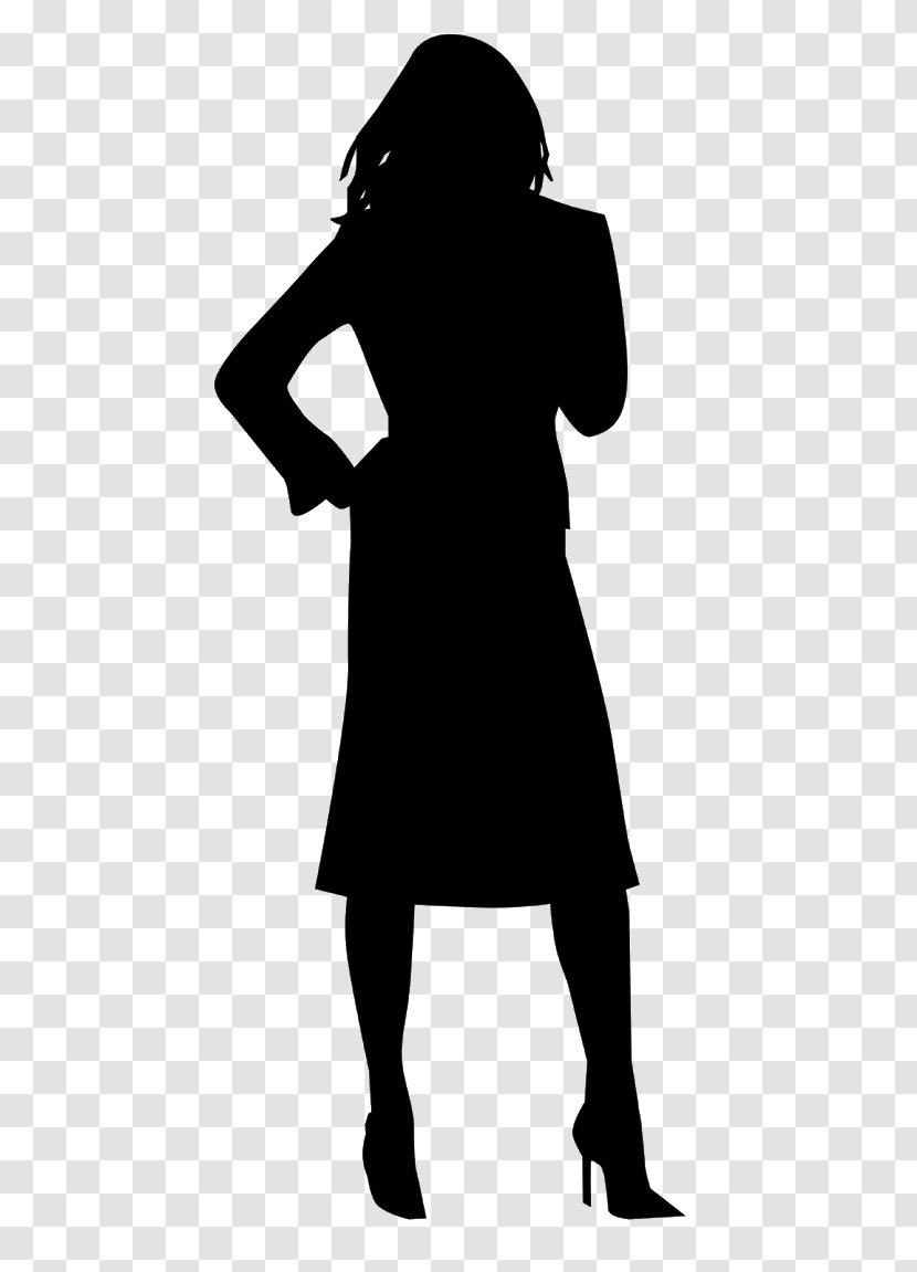 Silhouette Clip Art - Standing Transparent PNG