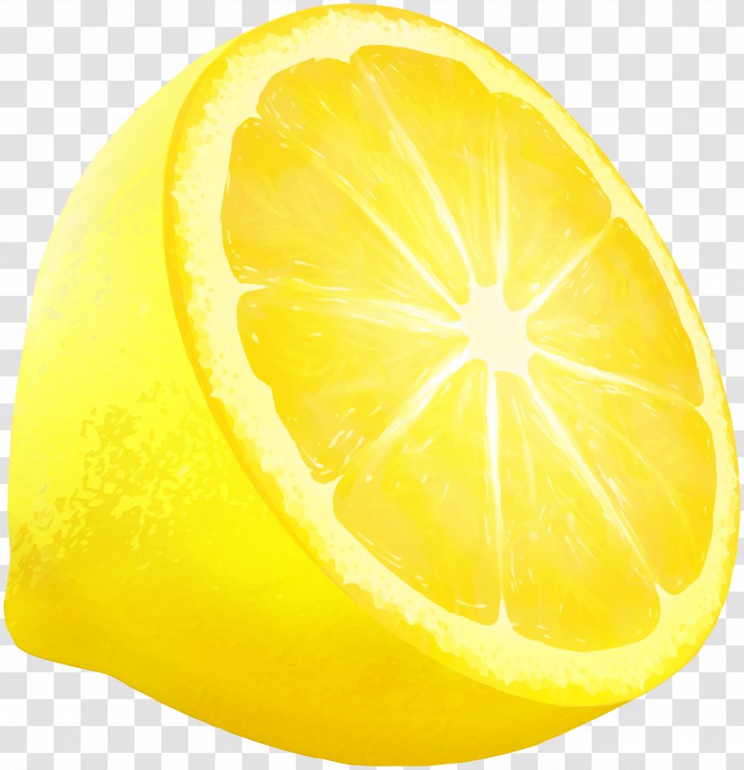Sweet Lemon Citron Lime Citric Acid - Yellow - Clipart Transparent PNG