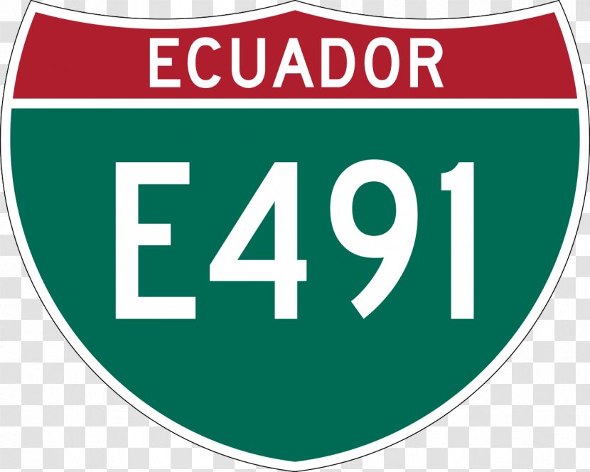 Bolívar Province Ecuador Highway 491 E491 Vehicle License Plates Logo - Motor Registration - Route Query Transparent PNG