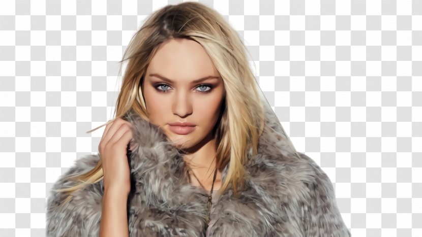 Candice Swanepoel - Hairstyle - Lip Beauty Transparent PNG