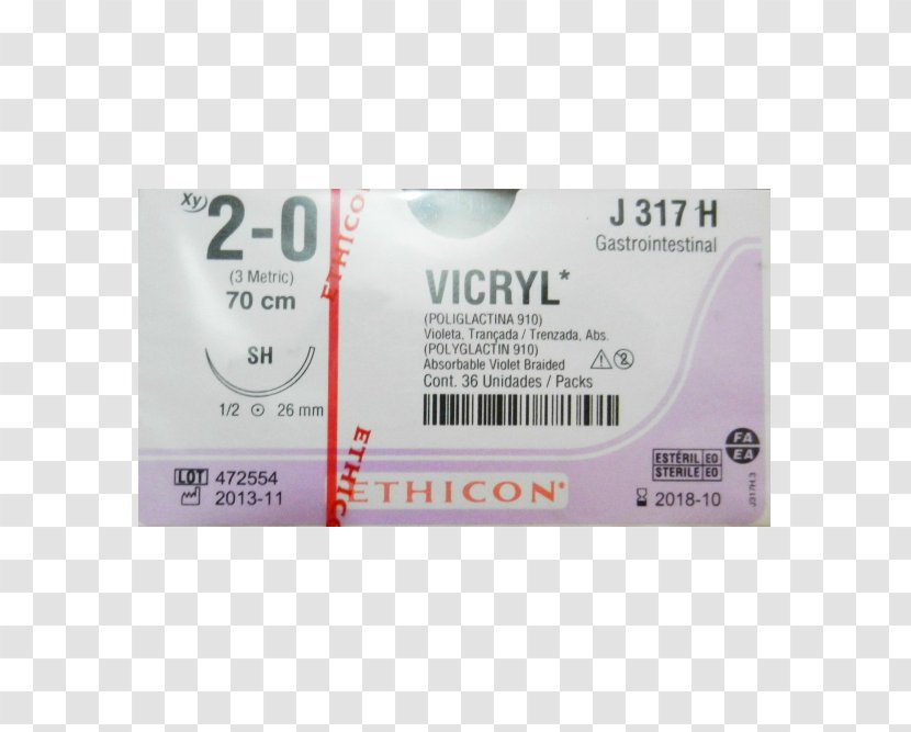 Johnson & Vicryl Surgical Suture Mexico Hand-Sewing Needles - Electronic Device - 2.0 Transparent PNG
