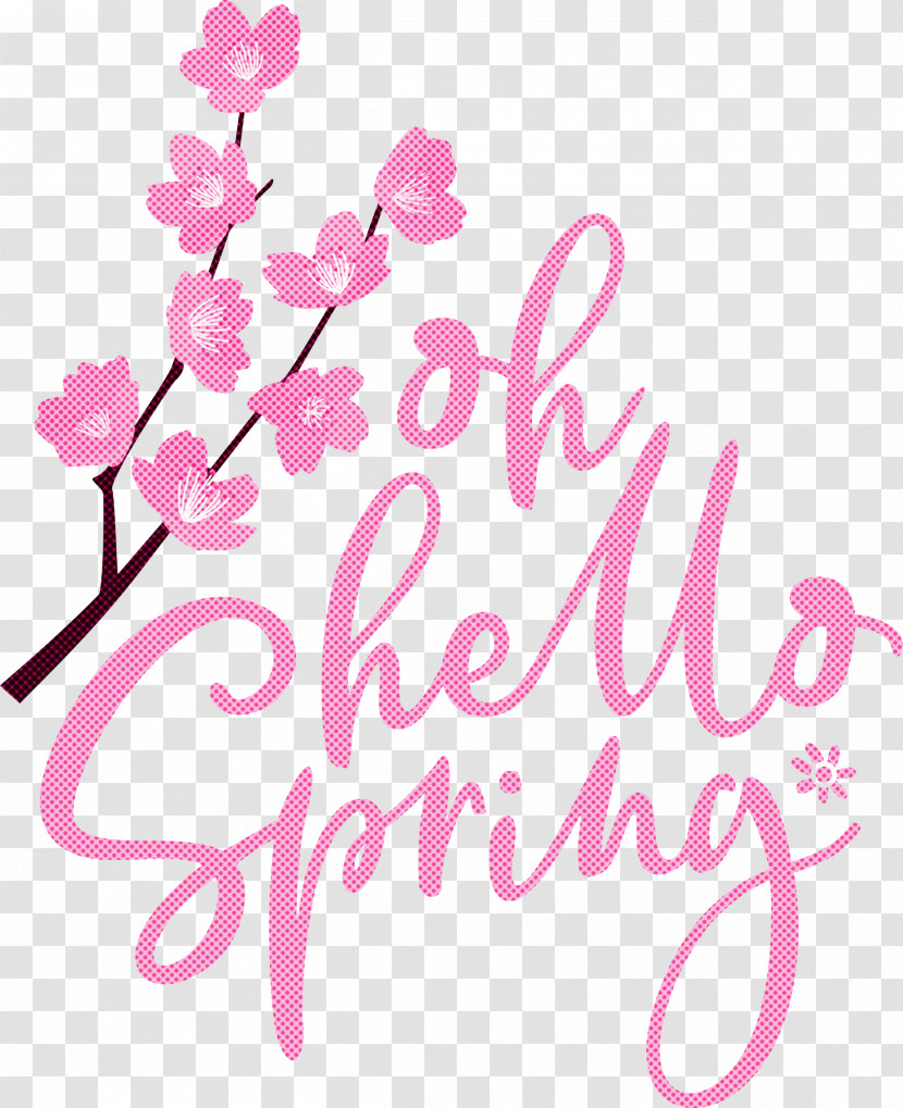 Oh Hello Spring Hello Spring Spring Transparent PNG