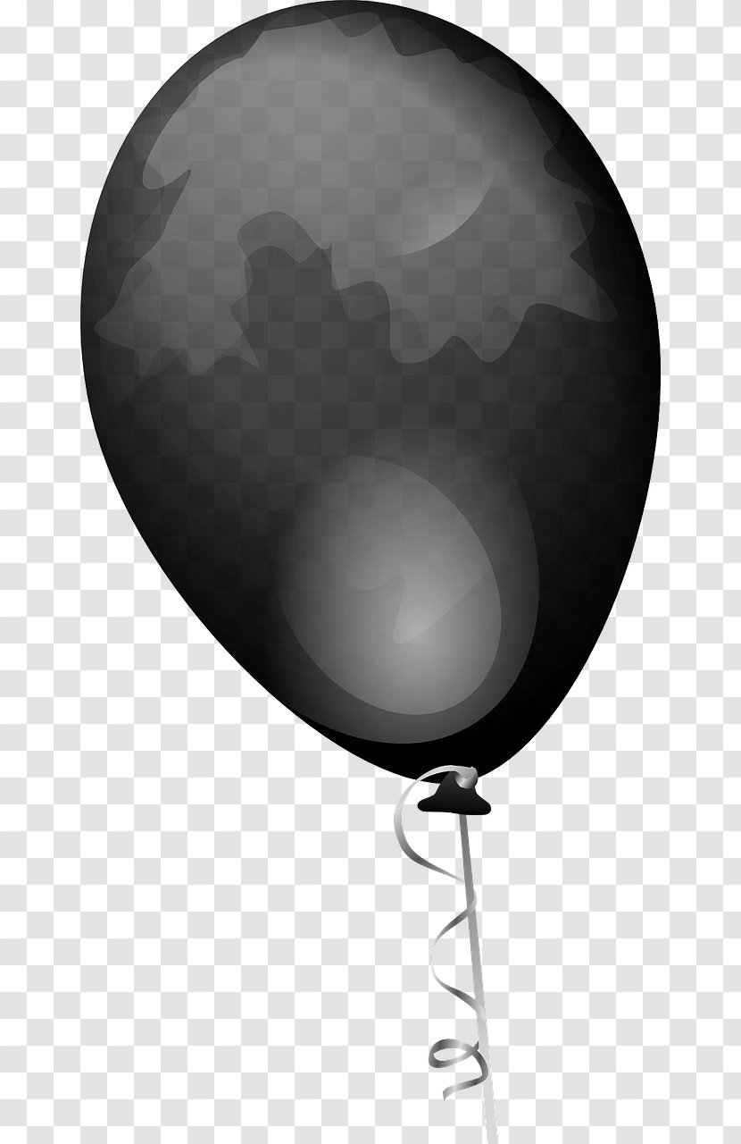 Balloon Stock Photography Black And White Clip Art - Royaltyfree Transparent PNG