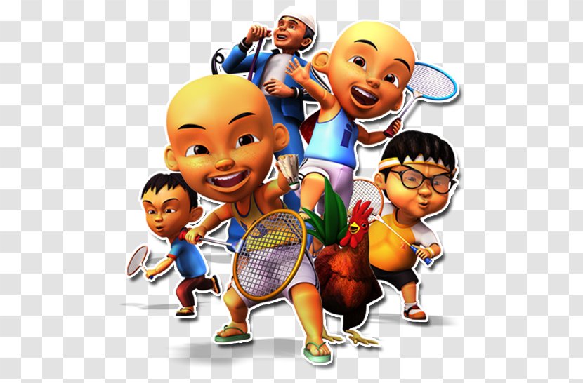 Upin & Ipin Animation Animated Paint Pad Cartoon - Heart Transparent PNG