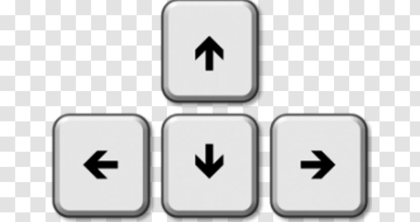 Computer Keyboard Arrow Keys Clip Art - Event Transparent PNG