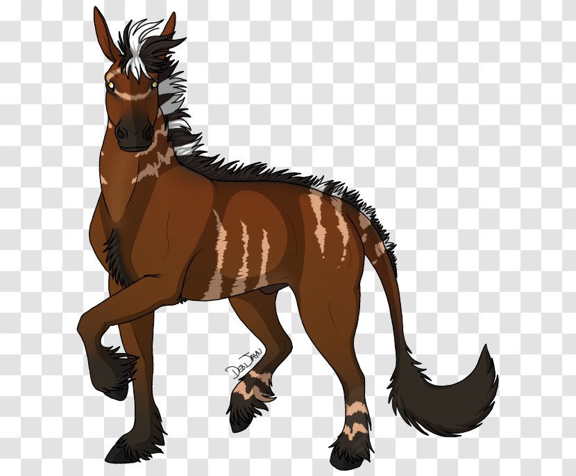 Mule Mane Pony Foal Mustang - Heart Transparent PNG