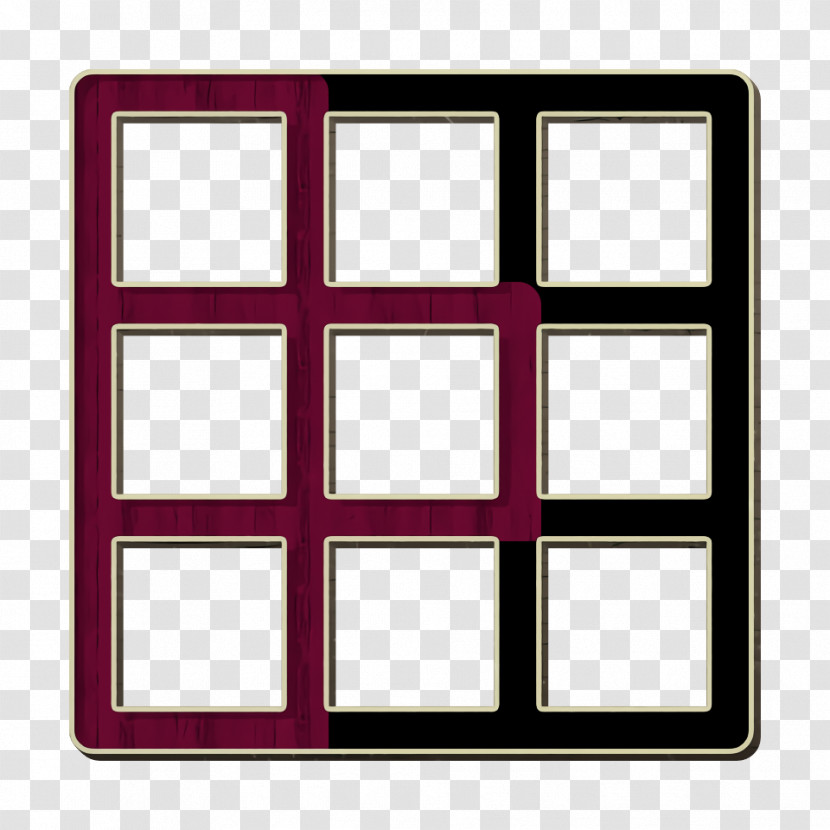 UI Icon Grid Icon Format Icon Transparent PNG