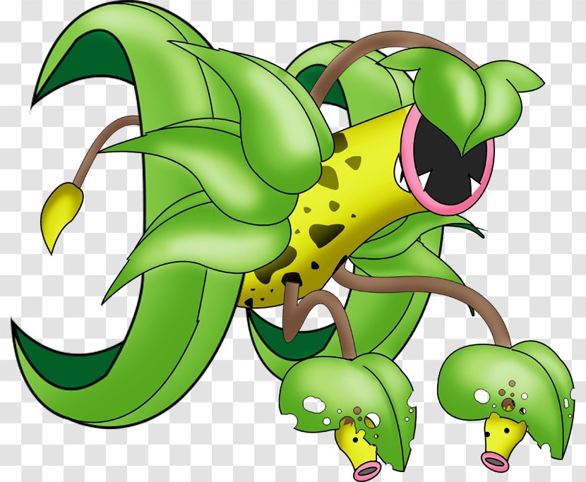 Pokémon Adventures Gold And Silver Victreebel Weepinbell - Bellsprout - Porygon Transparent PNG