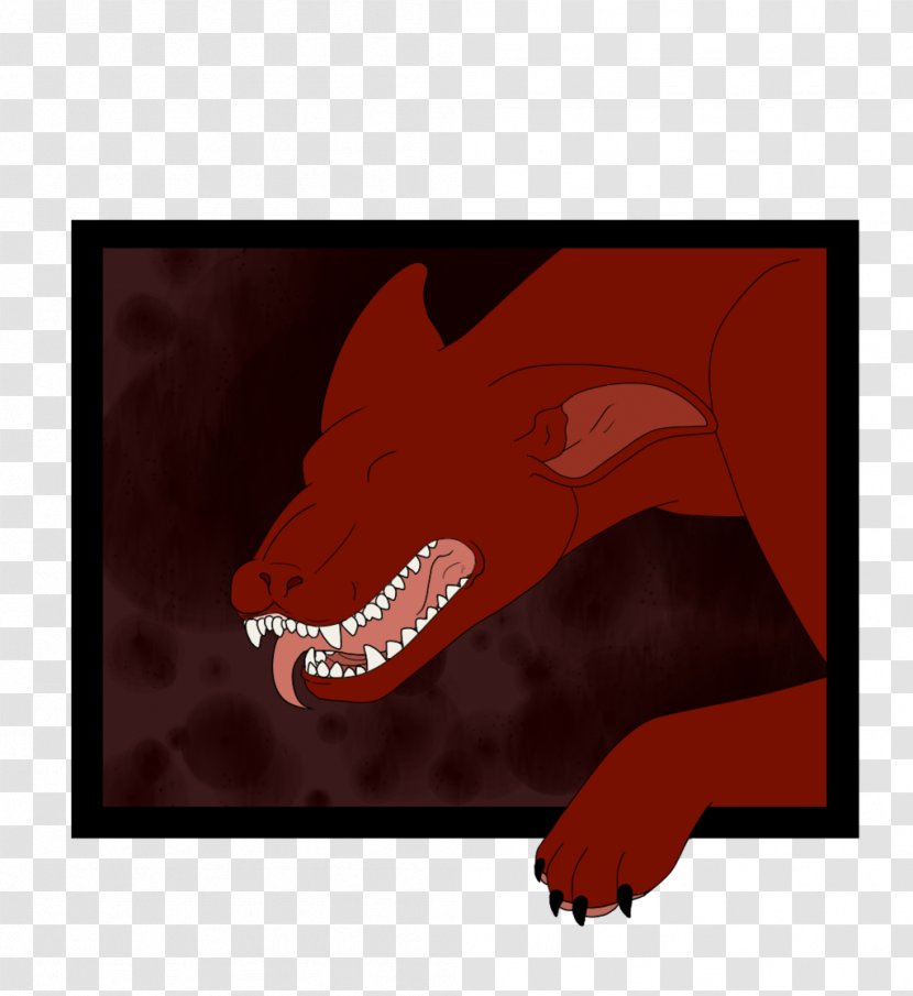 Carnivora Mouth Cartoon Snout - Fiction - Hellhound Transparent PNG