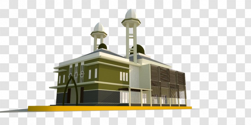 Mosque SMPIT AL-UKHUWAH Salah Place Of Worship Building - 2019 - Hassan 2 Transparent PNG
