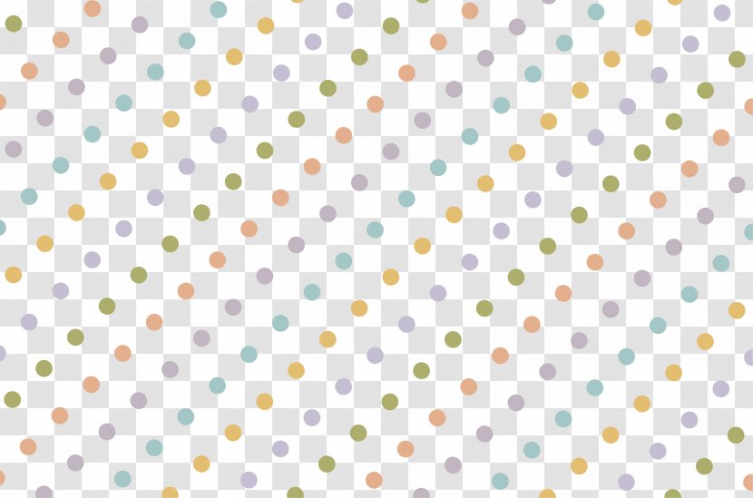 Clip Art - Textile - Colorful Dot Background Transparent PNG