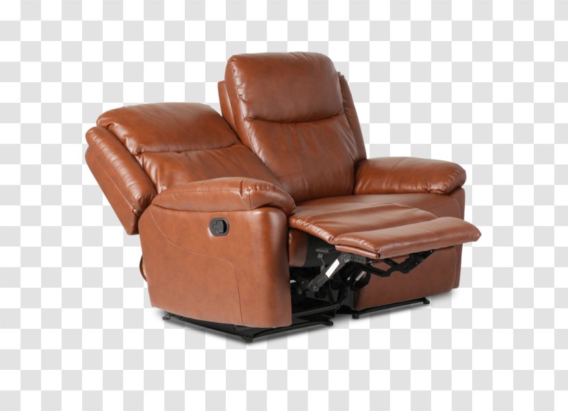 Recliner Couch Leather Furniture Chair - Bg Transparent PNG