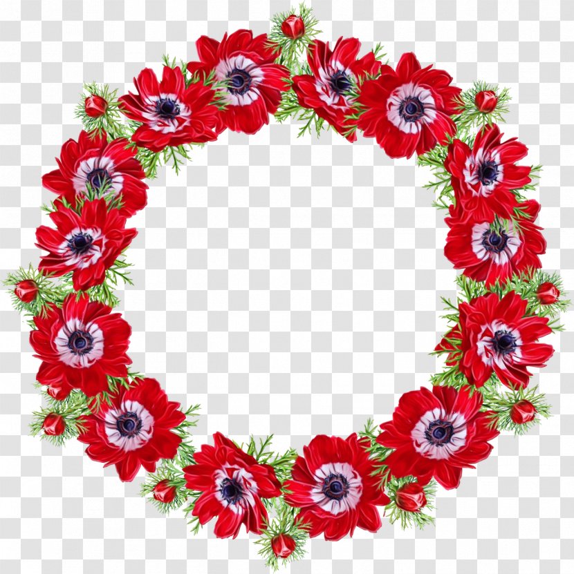 Wreath Flower Christmas Day Garland Image - Plants Transparent PNG