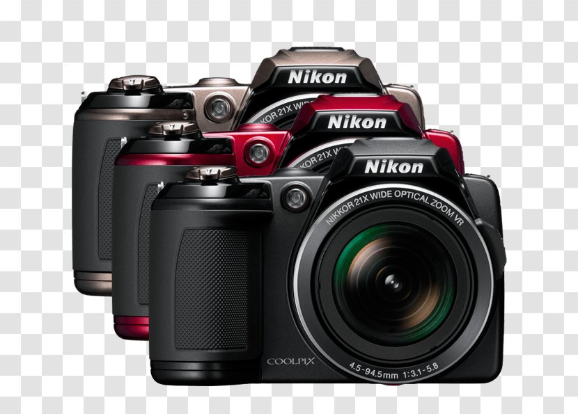 Nikon Coolpix L120 14.1 MP Compact Digital Camera - Black Camera720pBlack Zoom LensAssassin's Creed Odyssey Transparent PNG