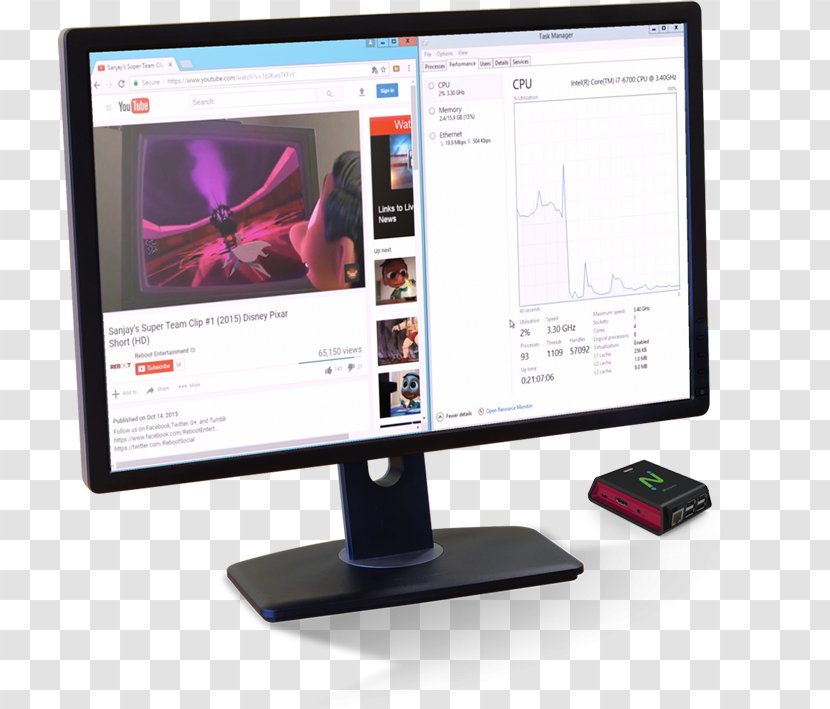 Computer Monitors NComputing Thin Client - Software - Input Field Transparent PNG